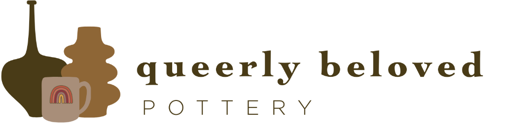 Queerly Beloved Pottery Logo